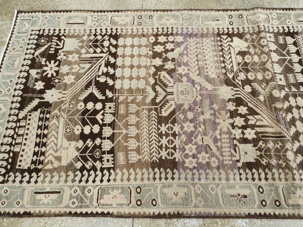 Vintage Persian Malayer Runner, No.23564 - Staging