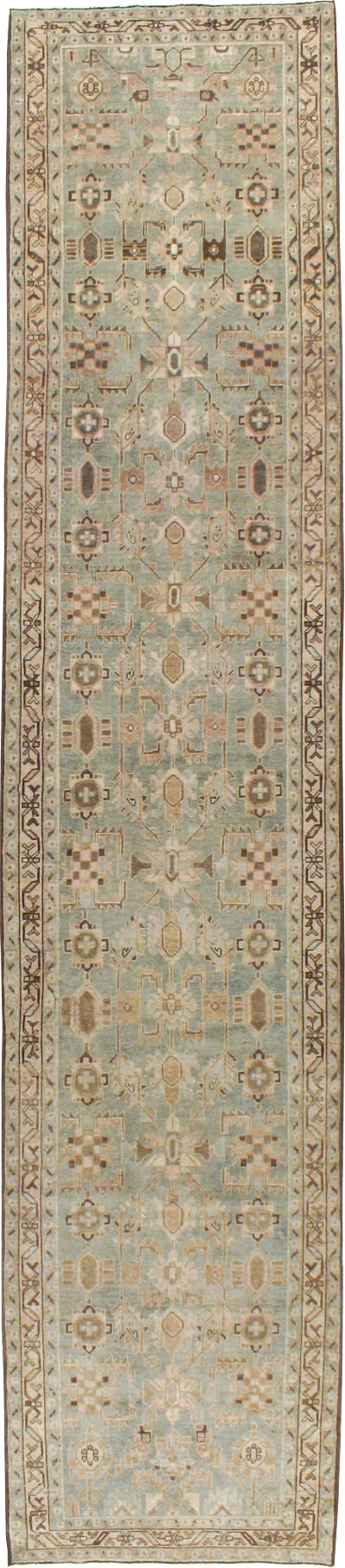 Vintage Persian Malayer Runner, No.23565 - Staging