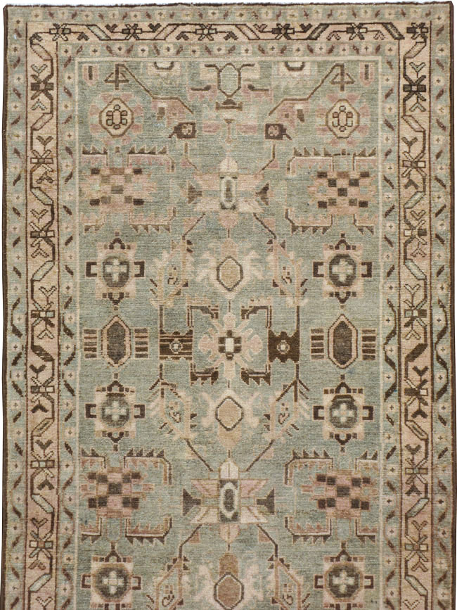 Vintage Persian Malayer Runner, No.23565 - Staging