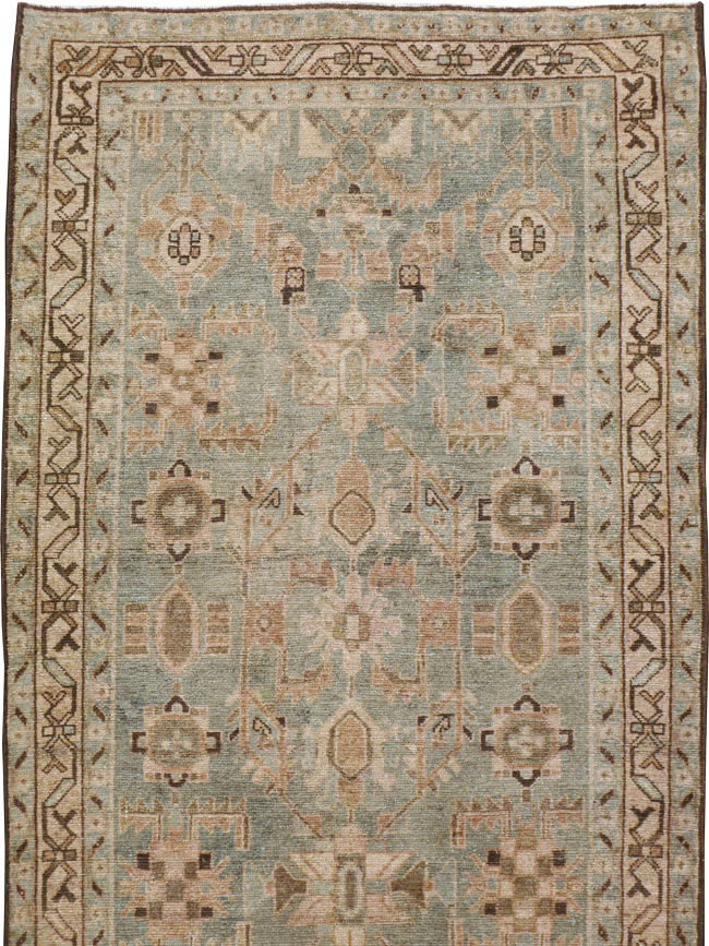 Vintage Persian Malayer Runner, No.23565 - Staging