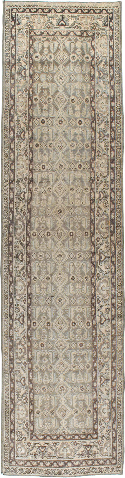 Vintage Persian Malayer Runner, No.23569 - Staging