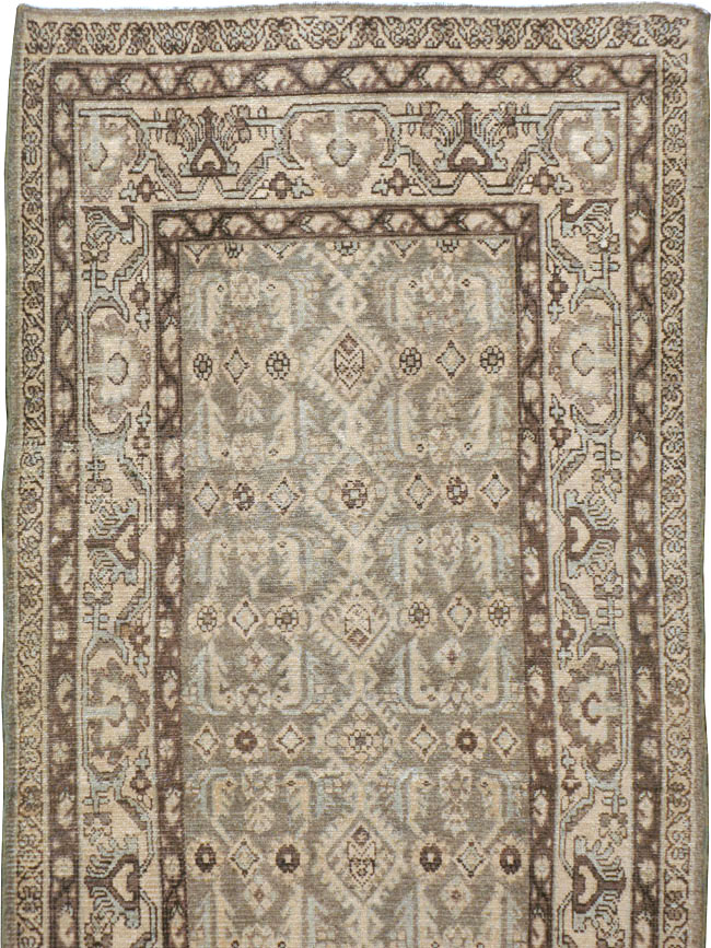 Vintage Persian Malayer Runner, No.23569 - Staging