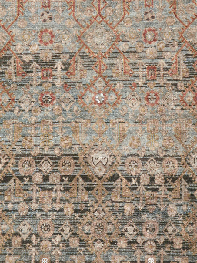 Vintage Persian Malayer Rug, No.23577 - Staging