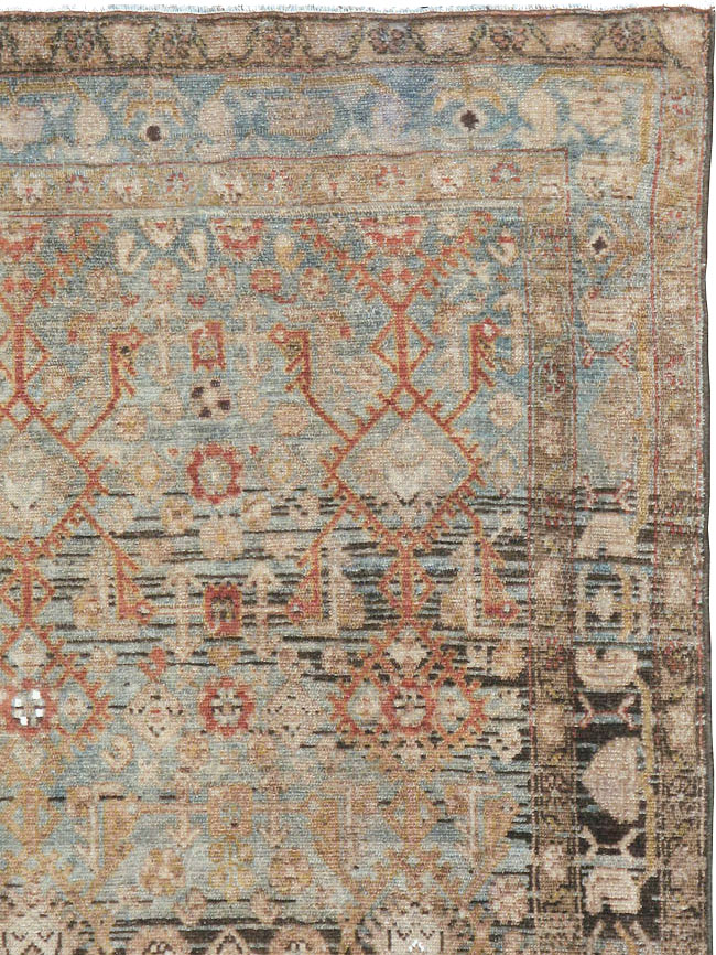 Vintage Persian Malayer Rug, No.23577 - Staging