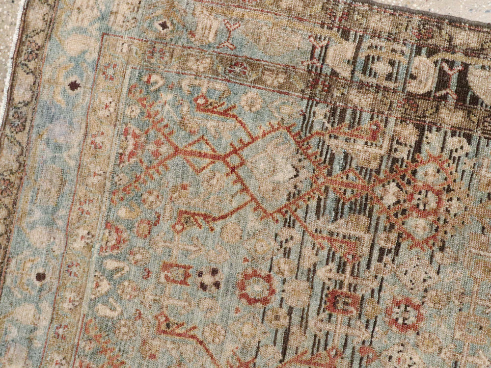 Vintage Persian Malayer Rug, No.23577 - Staging