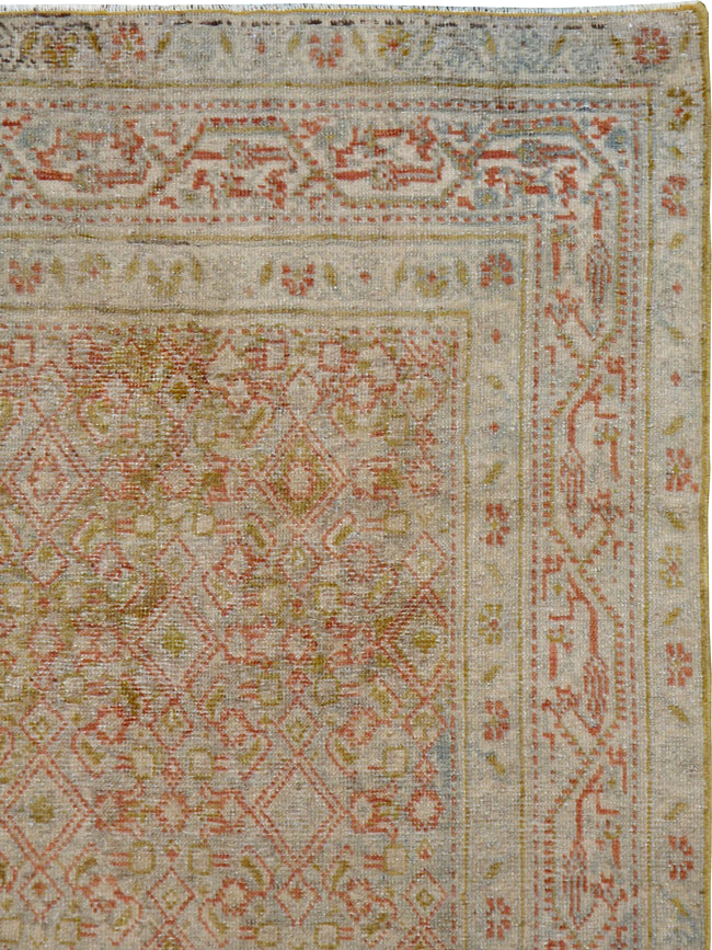 Vintage Persian Malayer Rug, No.23579 - Staging