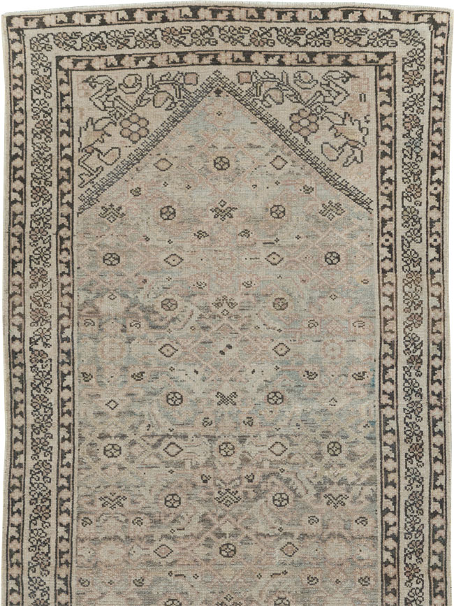 Vintage Persian Malayer Runner (Pair: 1 of 2), No.23592 - Staging