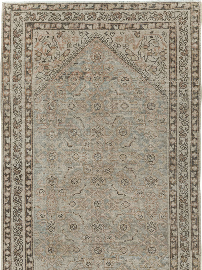 Vintage Persian Malayer Runner (Pair: 1 of 2), No.23592 - Staging