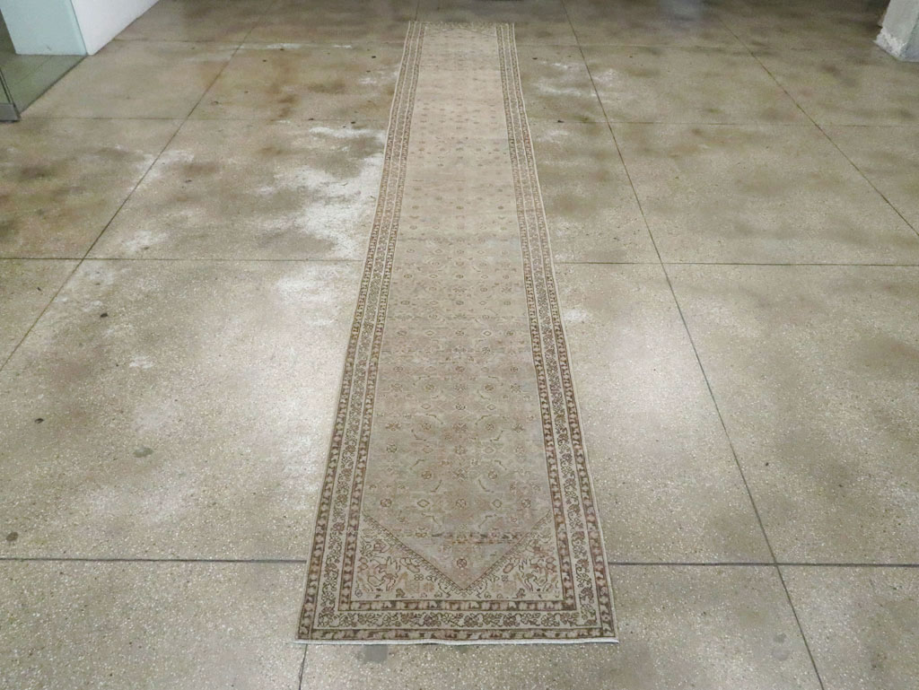 Vintage Persian Malayer Runner (Pair: 1 of 2), No.23592 - Staging