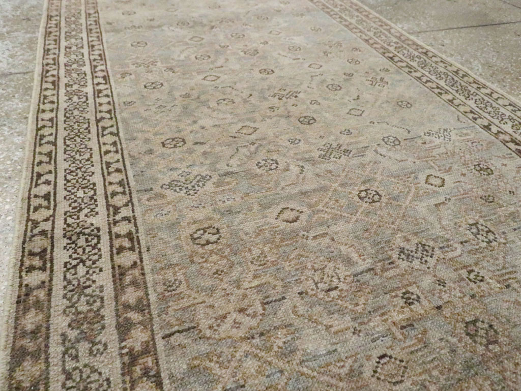 Vintage Persian Malayer Runner (Pair: 1 of 2), No.23592 - Staging