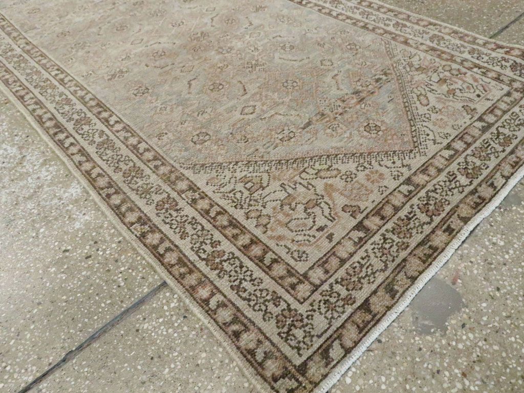 Vintage Persian Malayer Runner (Pair: 1 of 2), No.23592 - Staging