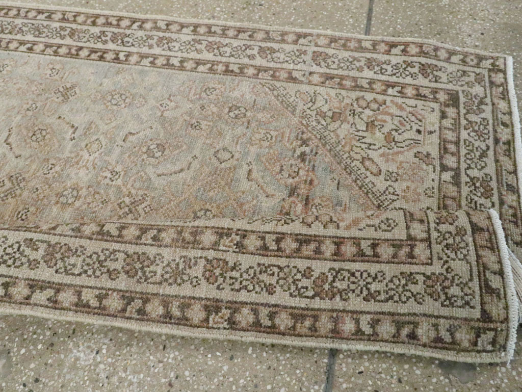 Vintage Persian Malayer Runner (Pair: 1 of 2), No.23592 - Staging