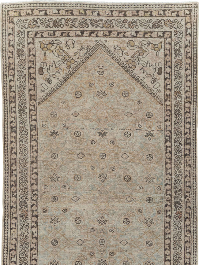 Vintage Persian Malayer Runner (Pair: 2 of 2), No.23593 - Staging