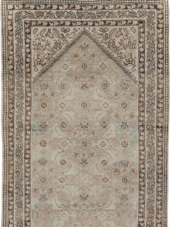 Vintage Persian Malayer Runner (Pair: 2 of 2), No.23593 - Staging