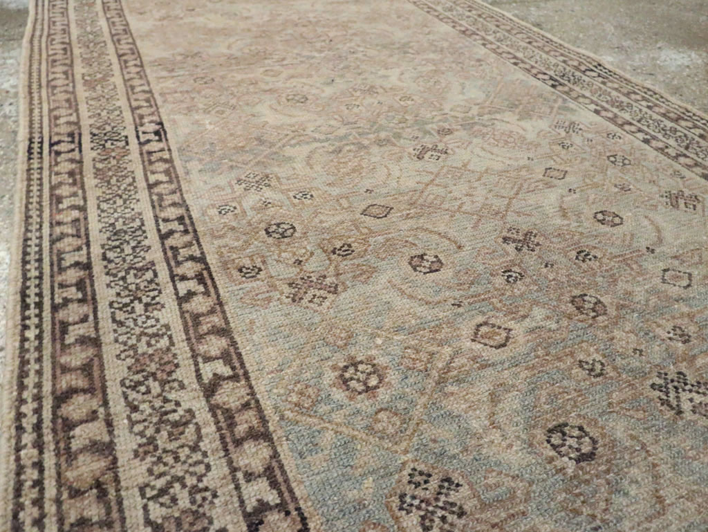 Vintage Persian Malayer Runner (Pair: 2 of 2), No.23593 - Staging