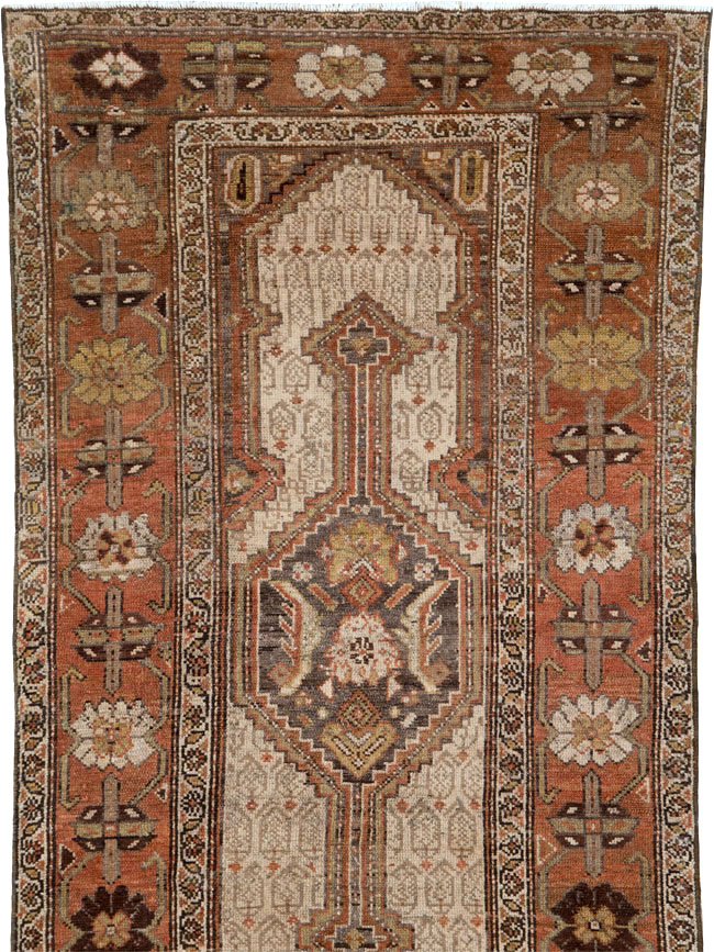 Vintage Persian Malayer Runner, No.23594 - Staging