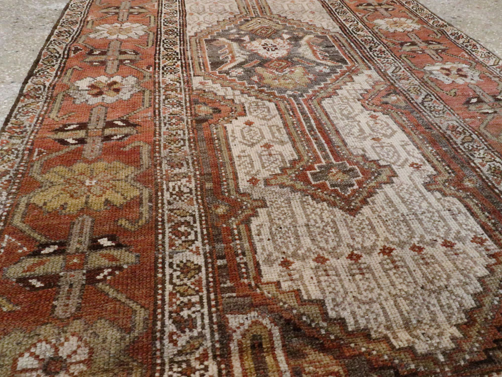 Vintage Persian Malayer Runner, No.23594 - Staging