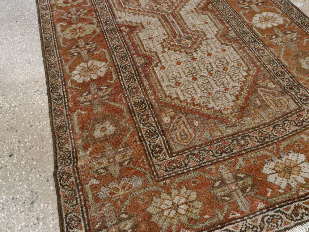 Vintage Persian Malayer Runner, No.23594 - Staging