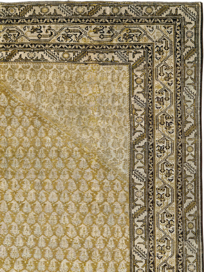 Antique Persian Malayer Gallery Carpet, No.23597 - Staging