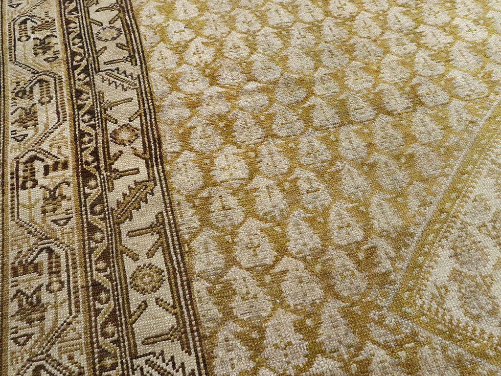 Antique Persian Malayer Gallery Carpet, No.23597 - Staging