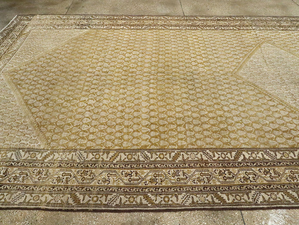 Antique Persian Malayer Gallery Carpet, No.23597 - Staging