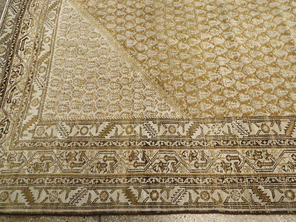 Antique Persian Malayer Gallery Carpet, No.23597 - Staging