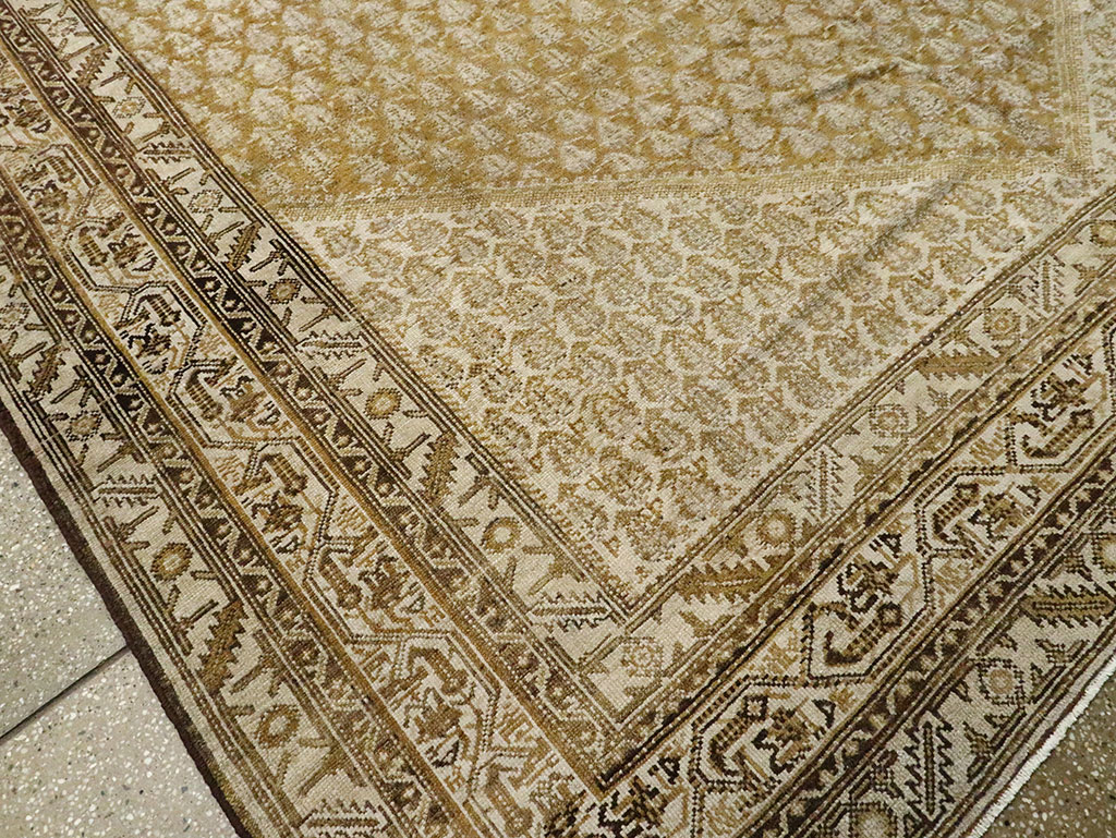 Antique Persian Malayer Gallery Carpet, No.23597 - Staging