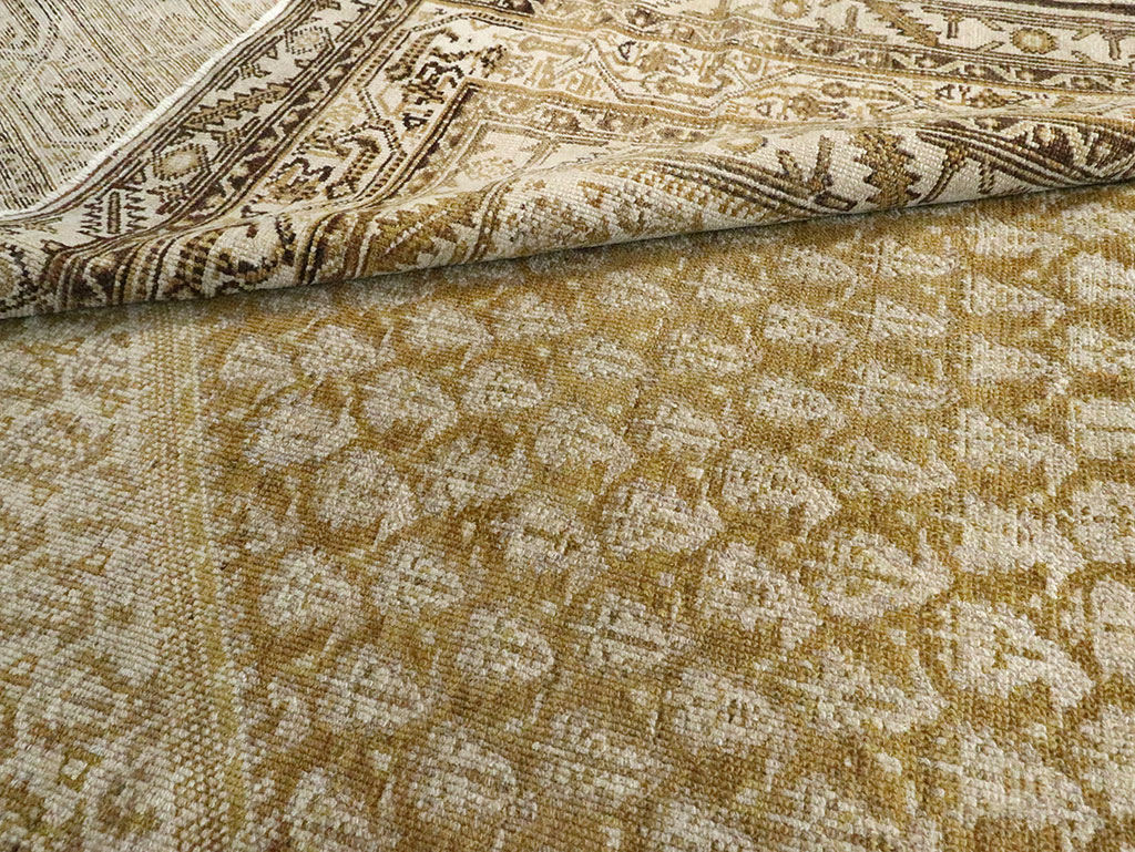 Antique Persian Malayer Gallery Carpet, No.23597 - Staging