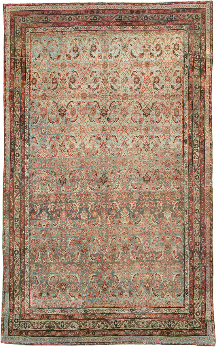 Antique Persian Malayer Carpet, No.23600 - Staging