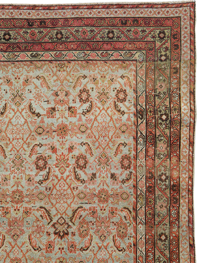 Antique Persian Malayer Carpet, No.23600 - Staging