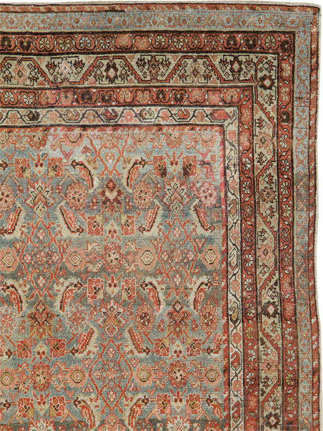 Antique Persian Malayer Carpet, No.23600 - Staging