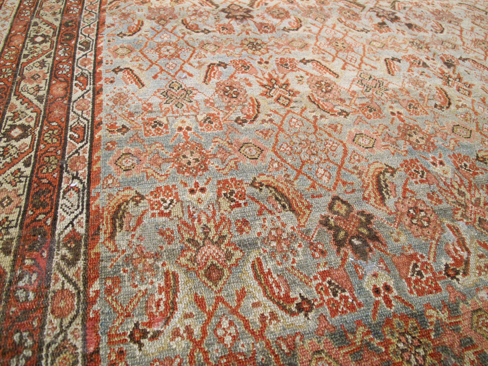 Antique Persian Malayer Carpet, No.23600 - Staging