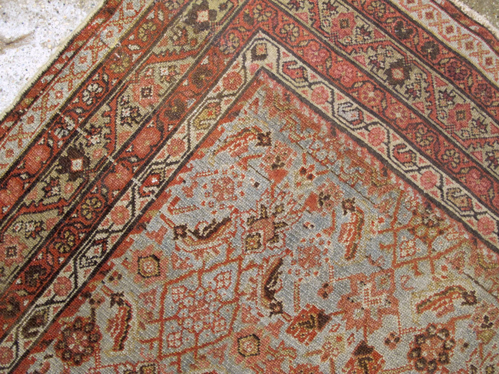 Antique Persian Malayer Carpet, No.23600 - Staging