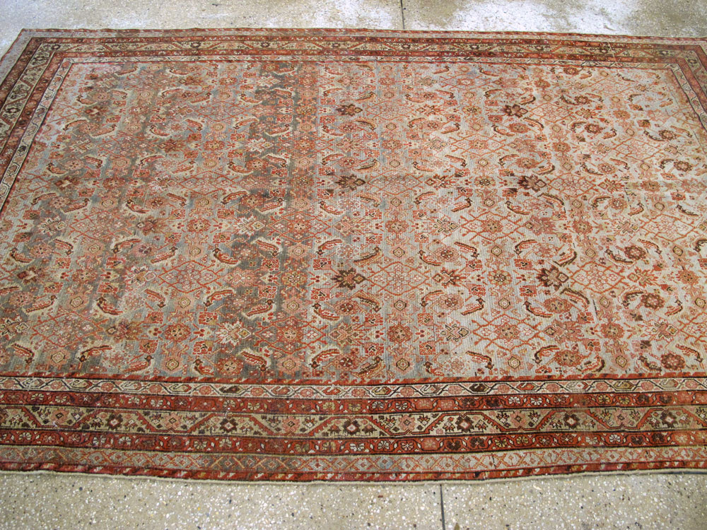 Antique Persian Malayer Carpet, No.23600 - Staging