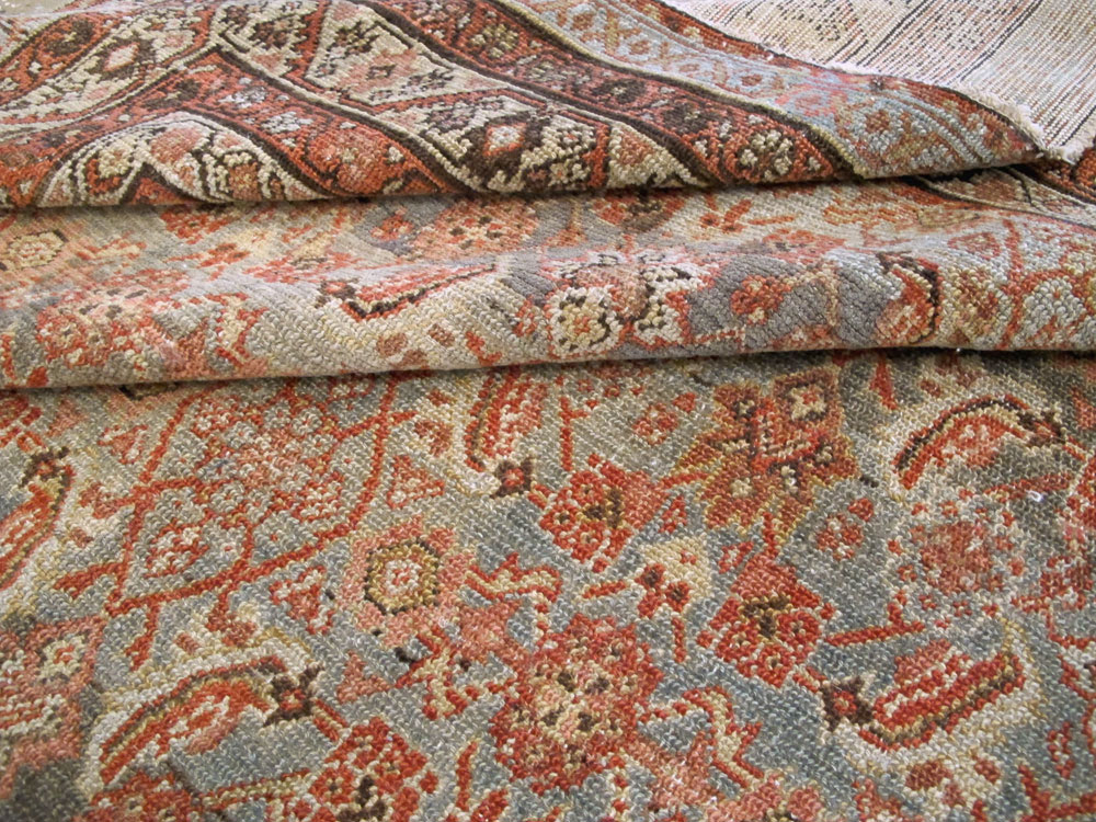 Antique Persian Malayer Carpet, No.23600 - Staging