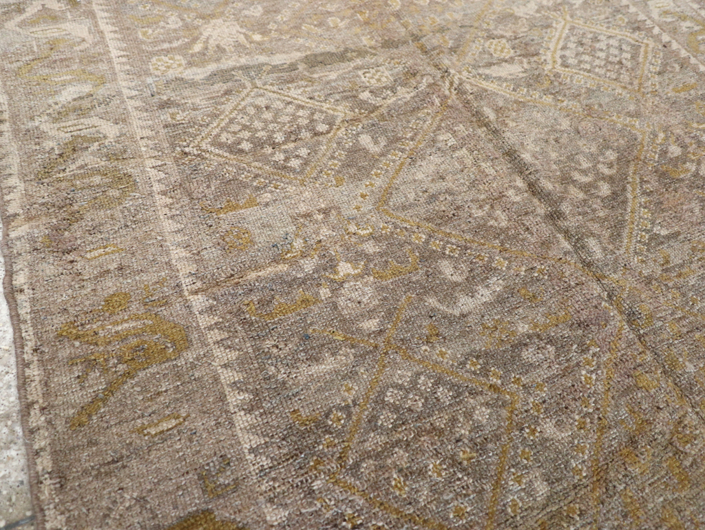 Antique Persian Kurdish Rug, No.23604 - Staging