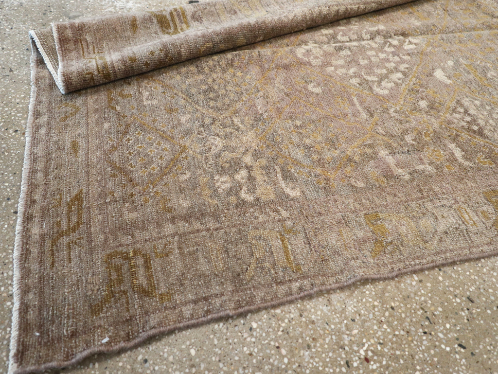 Antique Persian Kurdish Rug, No.23604 - Staging