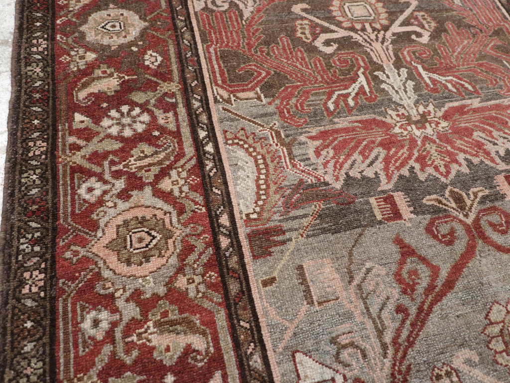 Vintage Persian Malayer Rug, No.23614 - Staging