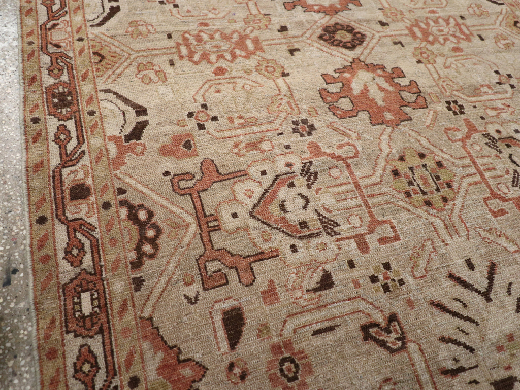 Vintage Persian Malayer Rug, No.23615 - Staging