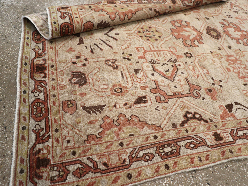 Vintage Persian Malayer Rug, No.23615 - Staging