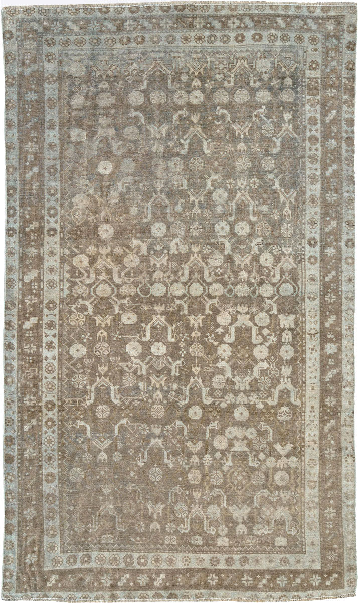Antique Persian Bidjar Rug, No.23622 - Staging