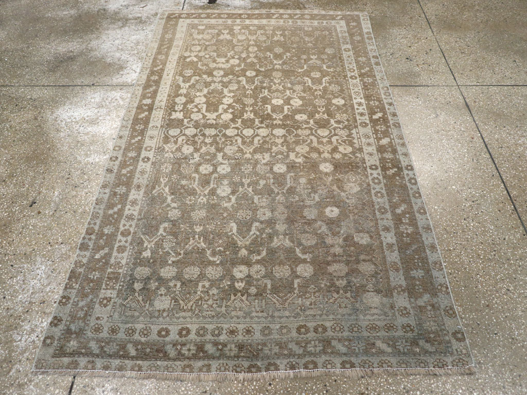 Antique Persian Bidjar Rug, No.23622 - Staging