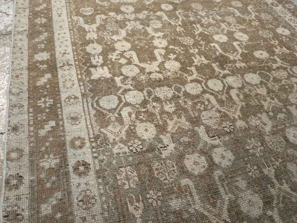 Antique Persian Bidjar Rug, No.23622 - Staging