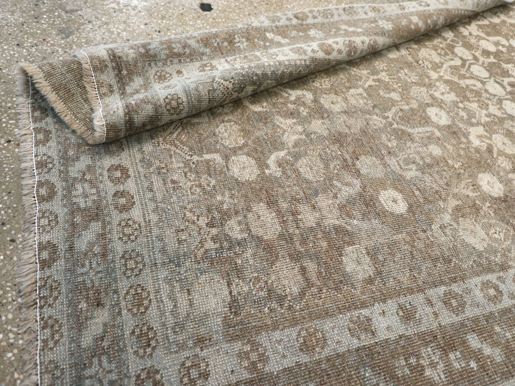 Antique Persian Bidjar Rug, No.23622 - Staging