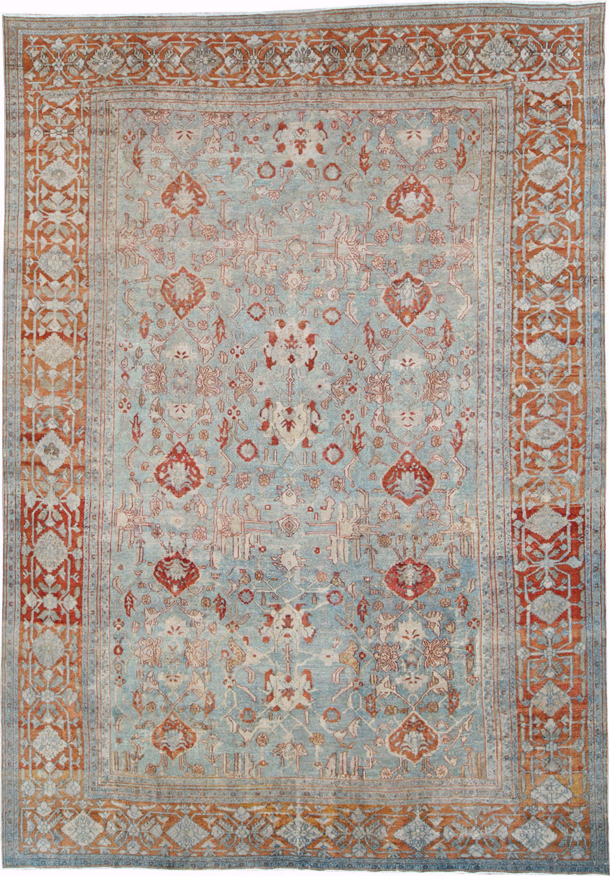 Antique Persian Bibikabad Carpet, No.23623 - Staging