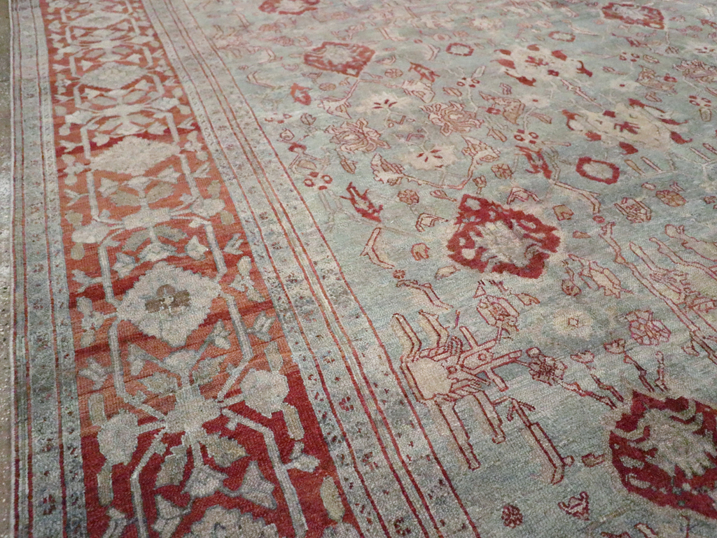 Antique Persian Bibikabad Carpet, No.23623 - Staging