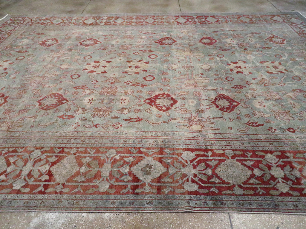Antique Persian Bibikabad Carpet, No.23623 - Staging