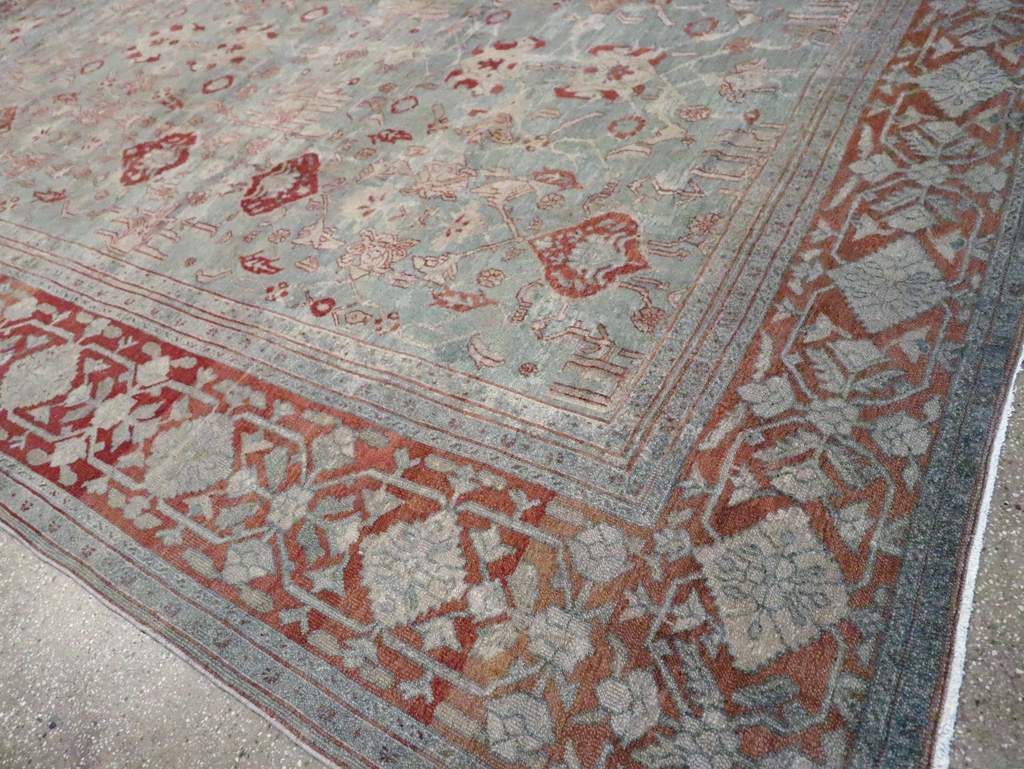 Antique Persian Bibikabad Carpet, No.23623 - Staging