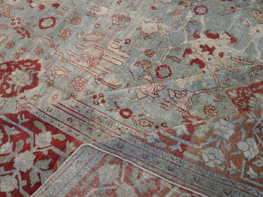 Antique Persian Bibikabad Carpet, No.23623 - Staging