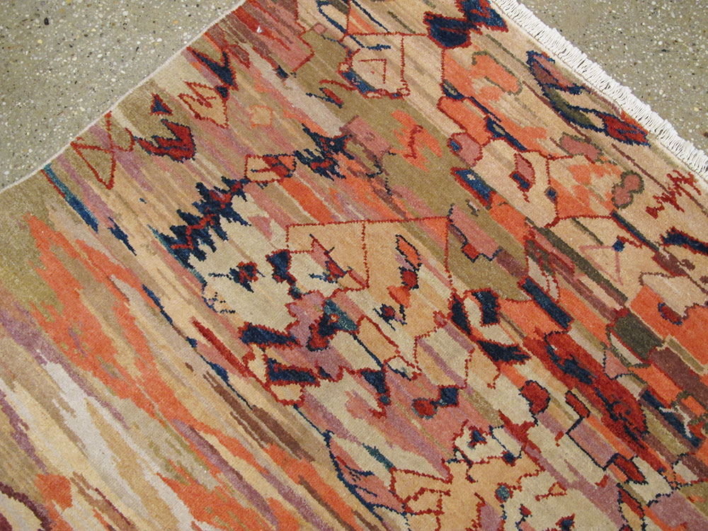 Vintage Turkish Anatolian Accent Rug, No.23629 - Staging